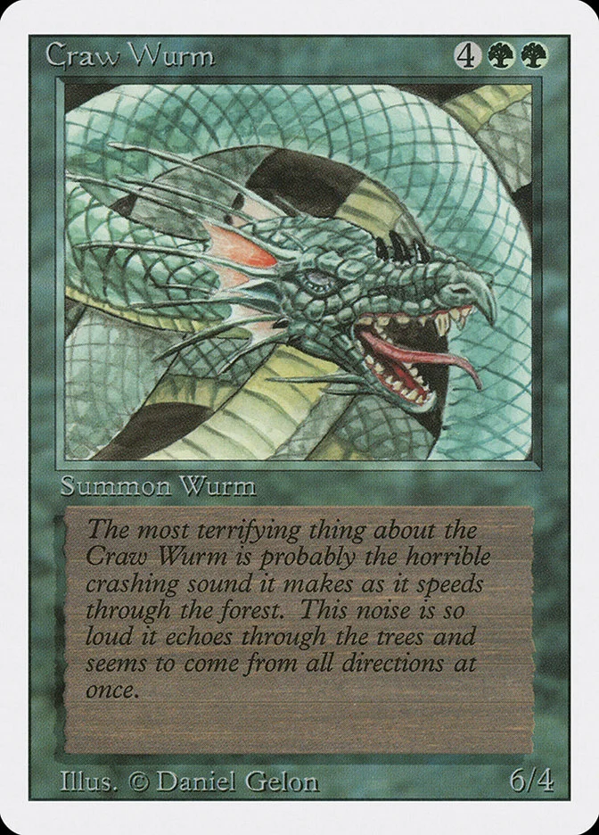 Craw Wurm 「3ED/190」「EN」
