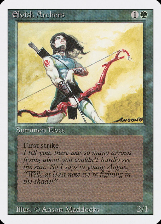 Elvish Archers 「3ED/193」「EN」