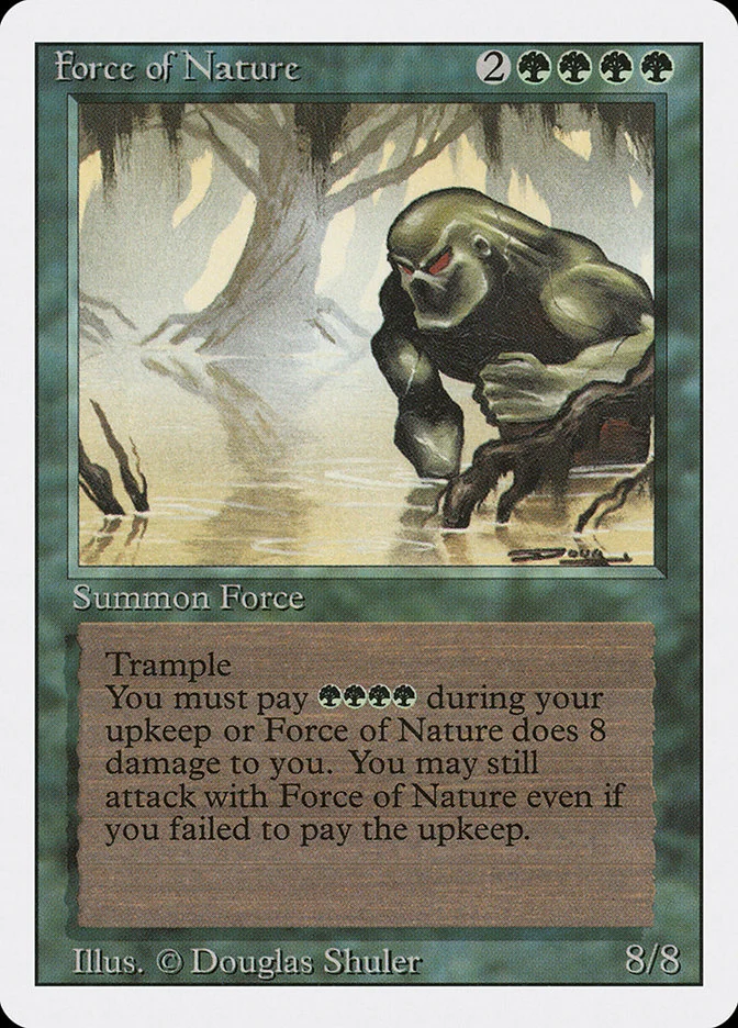 Force of Nature 「3ED/196」「EN」