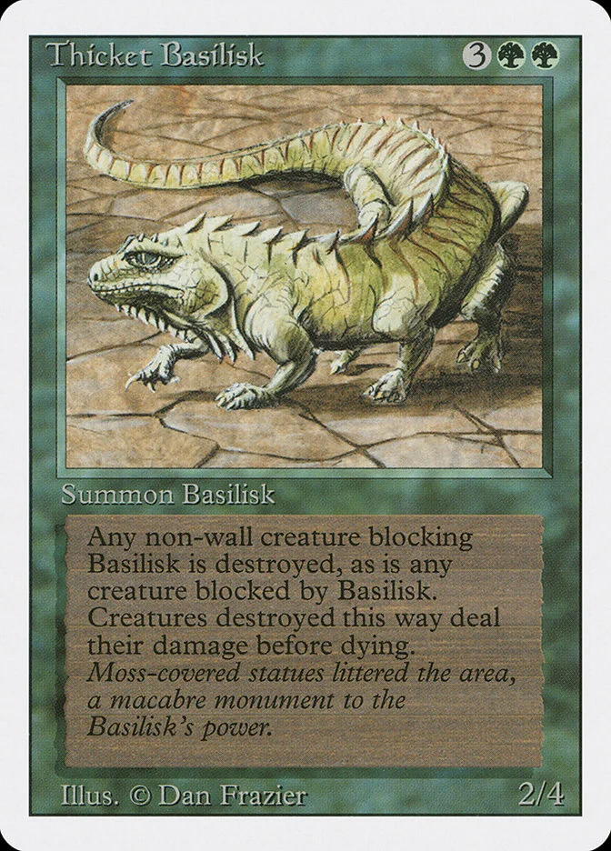 Thicket Basilisk 「3ED/218」「EN」