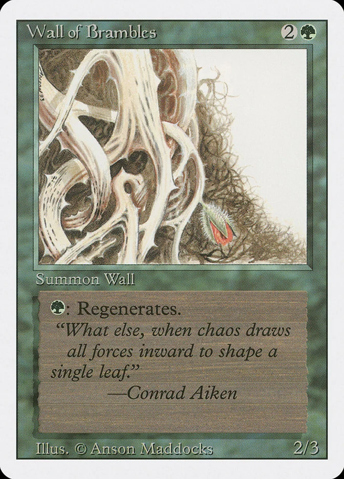 Wall of Brambles 「3ED/224」「EN」