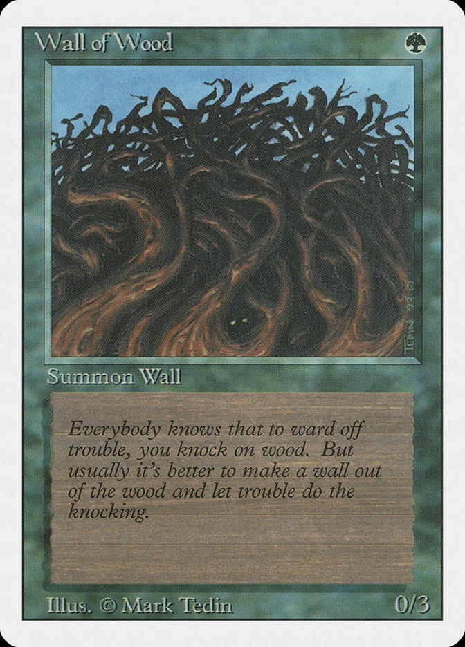 Wall of Wood 「3ED/226」「EN」