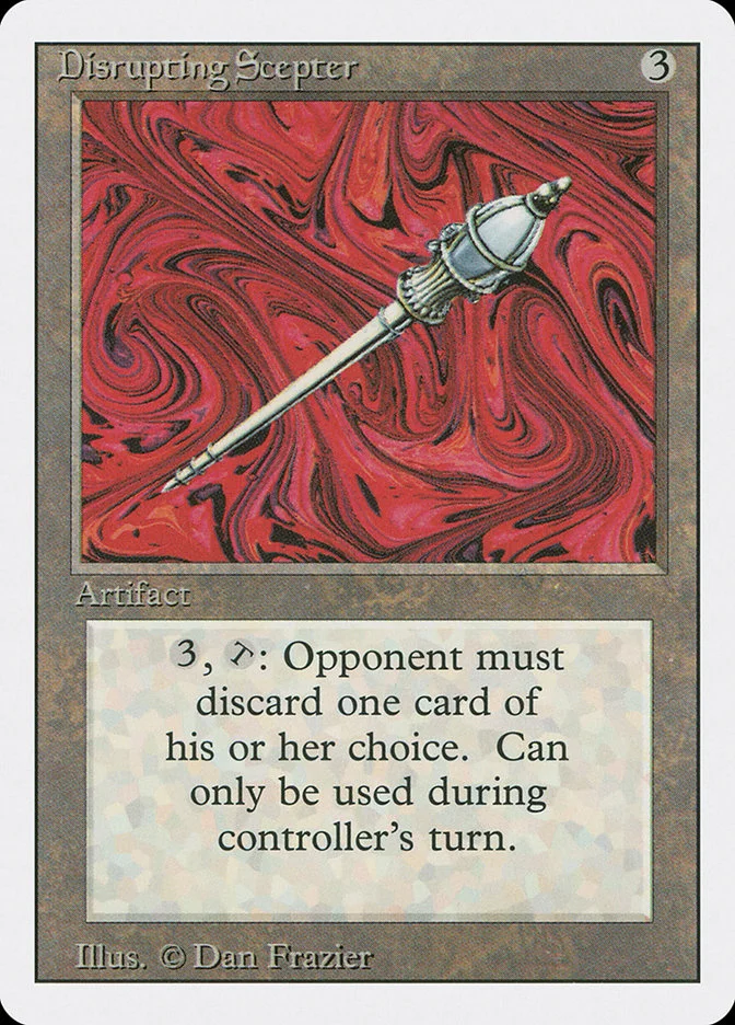 Disrupting Scepter 「3ED/245」「EN」