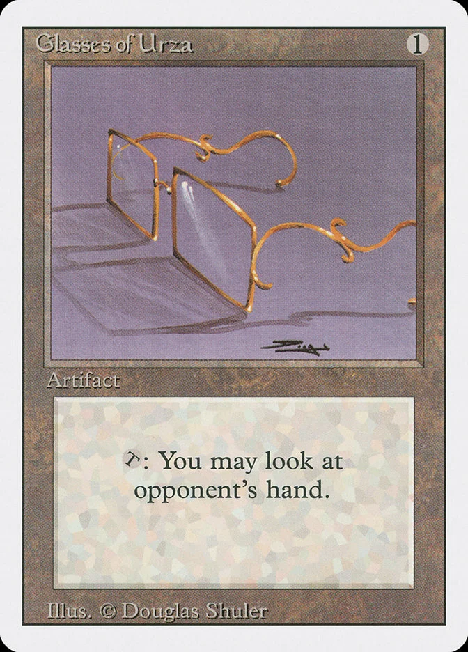 Glasses of Urza 「3ED/249」「EN」