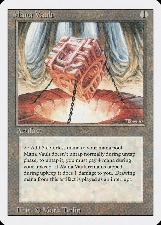 Mana Vault 「3ED/263」「EN」