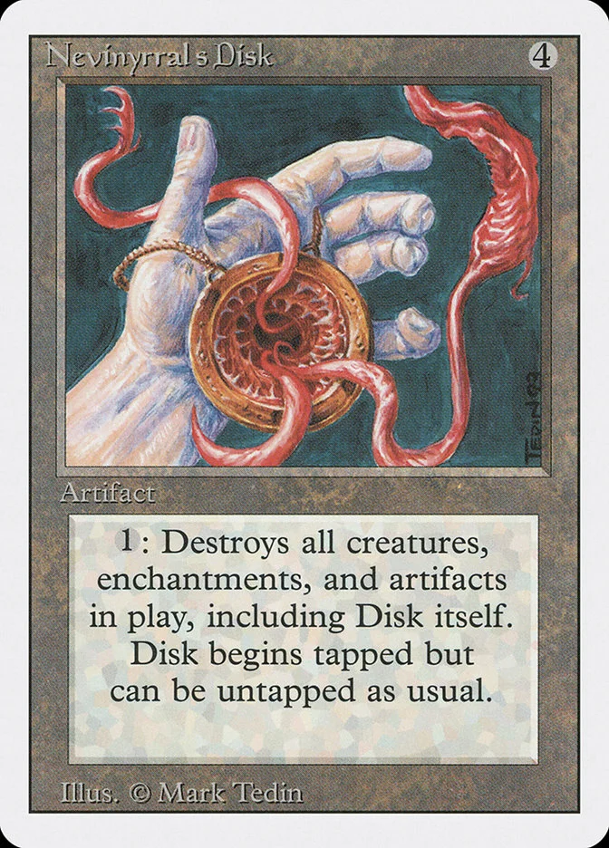 Nevinyrral's Disk 「3ED/267」「EN」