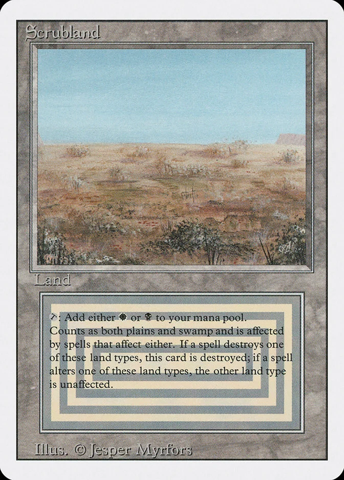 Scrubland 「3ED/286」「EN」