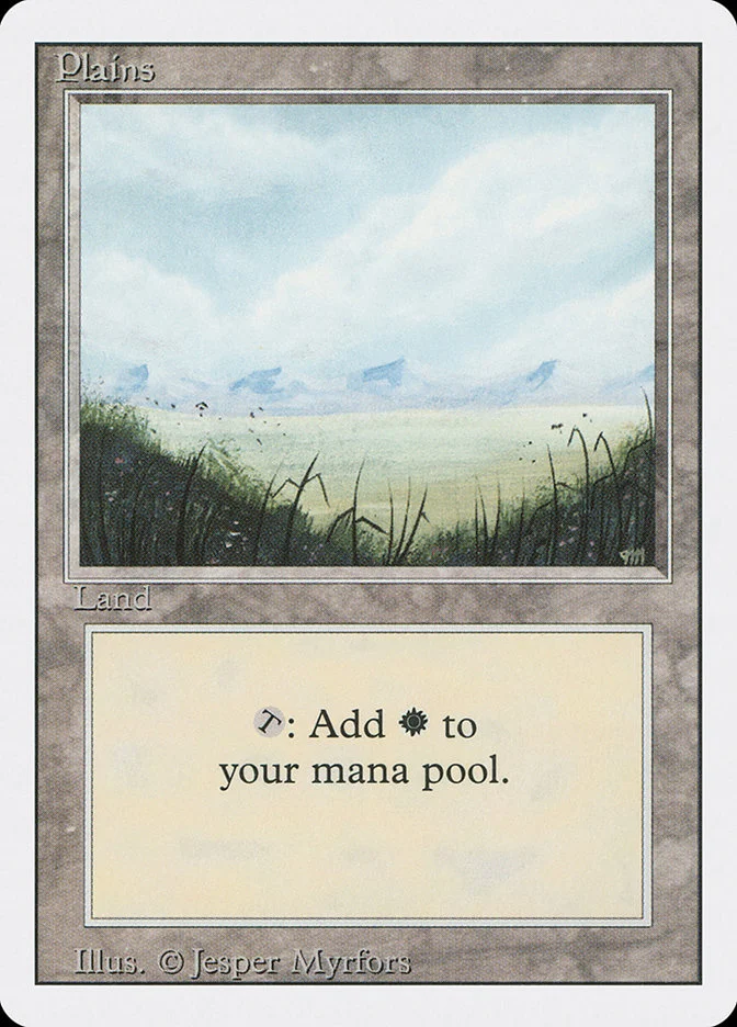 Plains 「3ED/292」「EN」