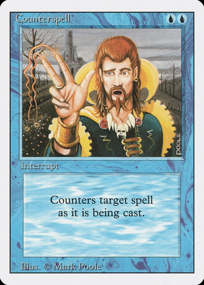 Counterspell 「3ED/54」「EN」