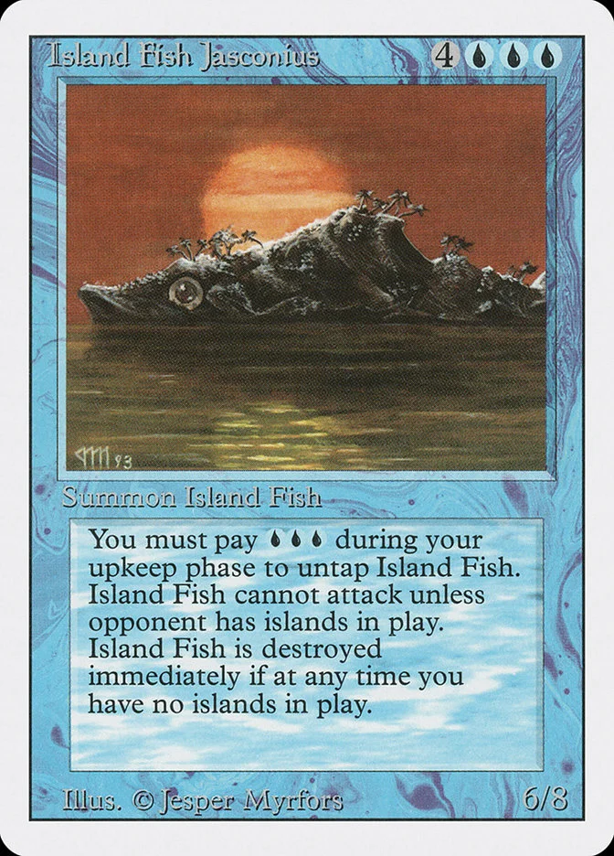 Island Fish Jasconius 「3ED/61」「EN」