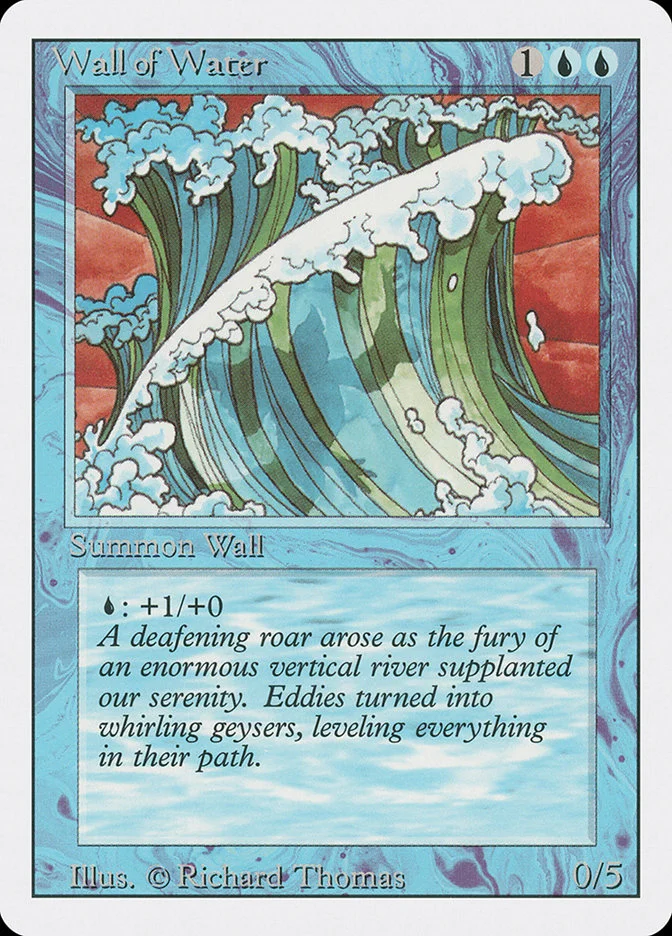 Wall of Water 「3ED/91」「EN」
