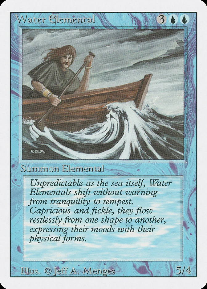 Water Elemental 「3ED/92」「EN」