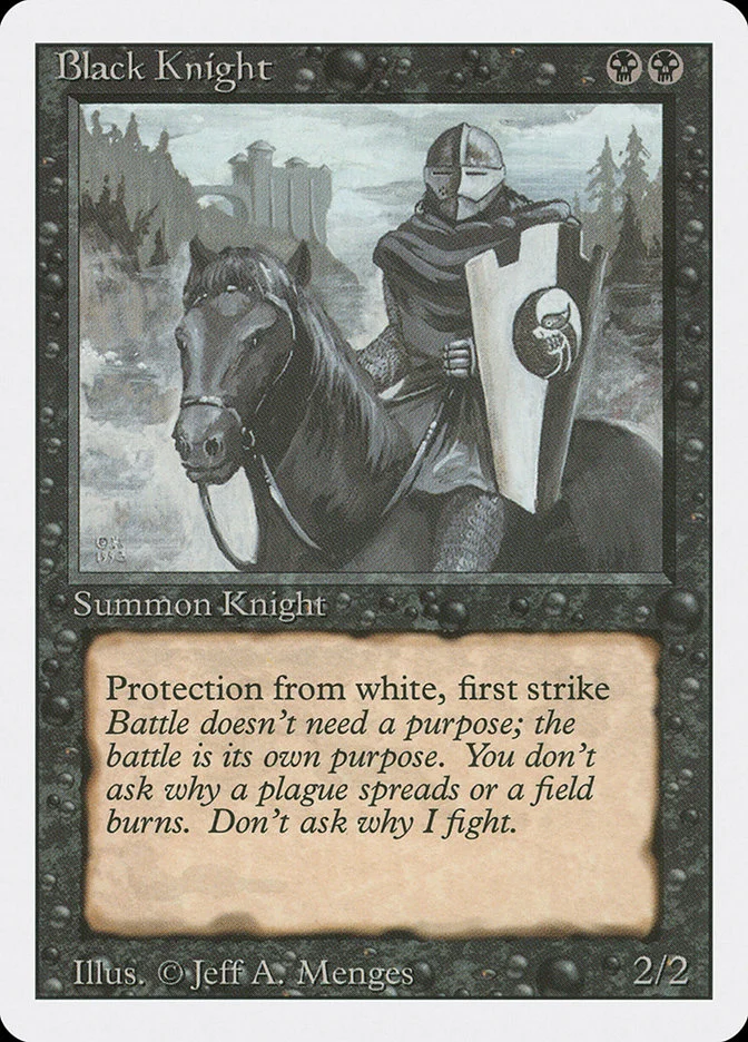 Black Knight 「3ED/95」「EN」