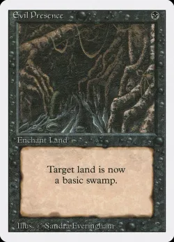 Evil Presence #110 · Magic: The Gathering