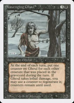 Scavenging Ghoul #128 · Magic: The Gathering