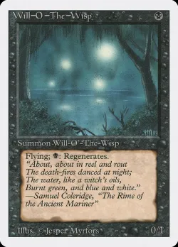 Will-o'-the-Wisp #137 · Magic: The Gathering