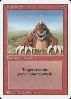 Burrowing #140 · Magic: The Gathering