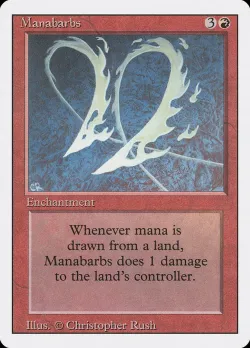 Manabarbs #165 · Magic: The Gathering