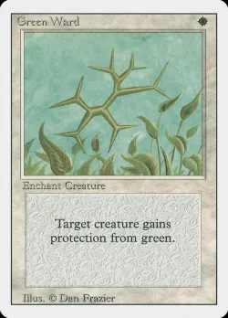 Green Ward #20 · Magic: The Gathering