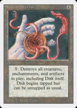 Nevinyrral's Disk 「3ED/267」「EN」