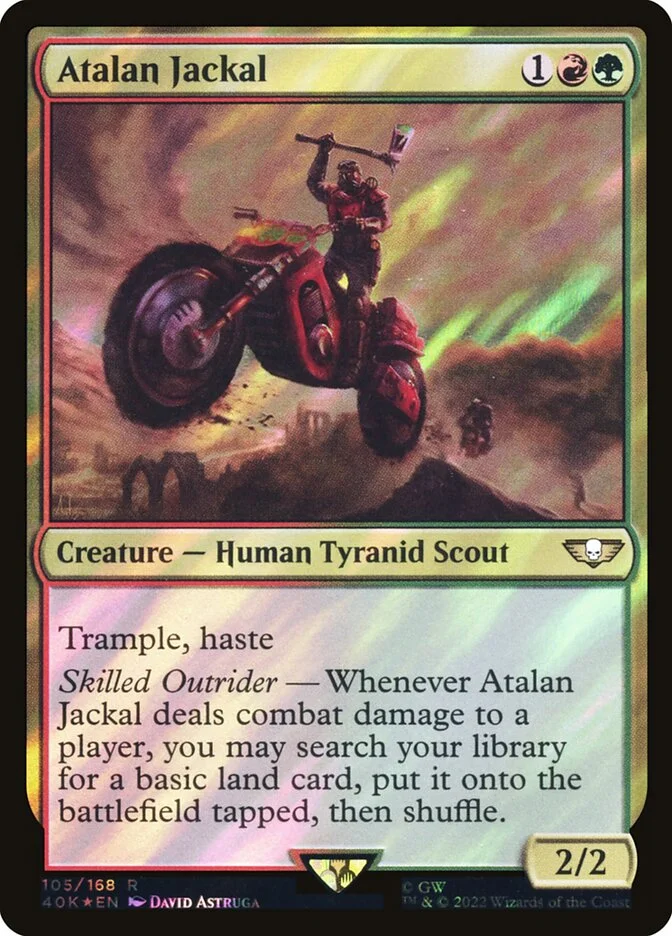 Atalan Jackal 「40K/105★」「EN」