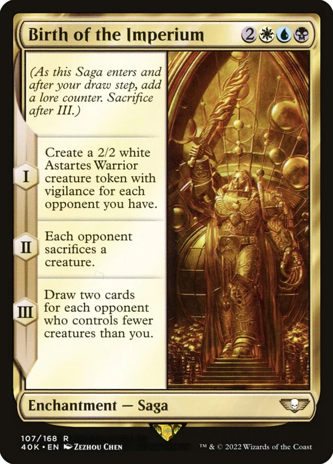 Birth of the Imperium 「40K/107」「EN」