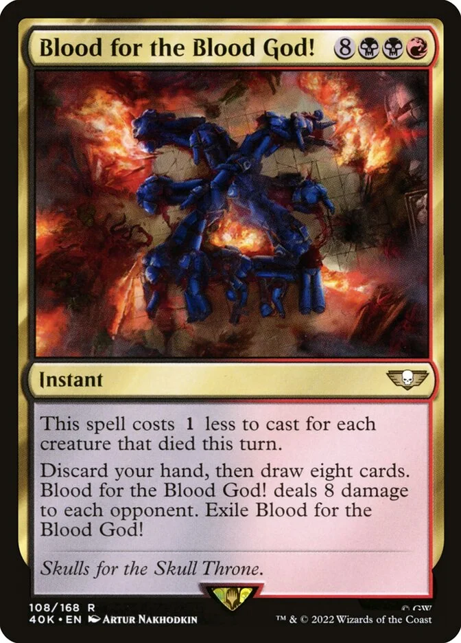 Blood for the Blood God! 「40K/108」「EN」