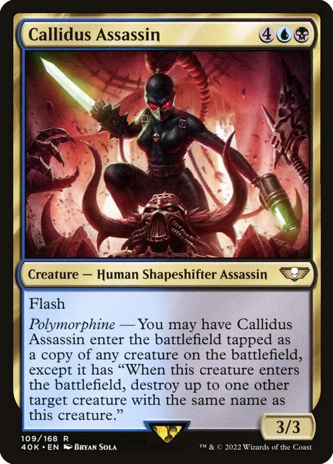 Callidus Assassin 「40K/109」「EN」