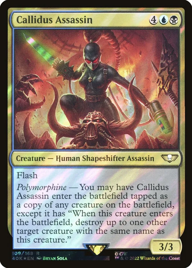 Callidus Assassin 「40K/109★」「EN」