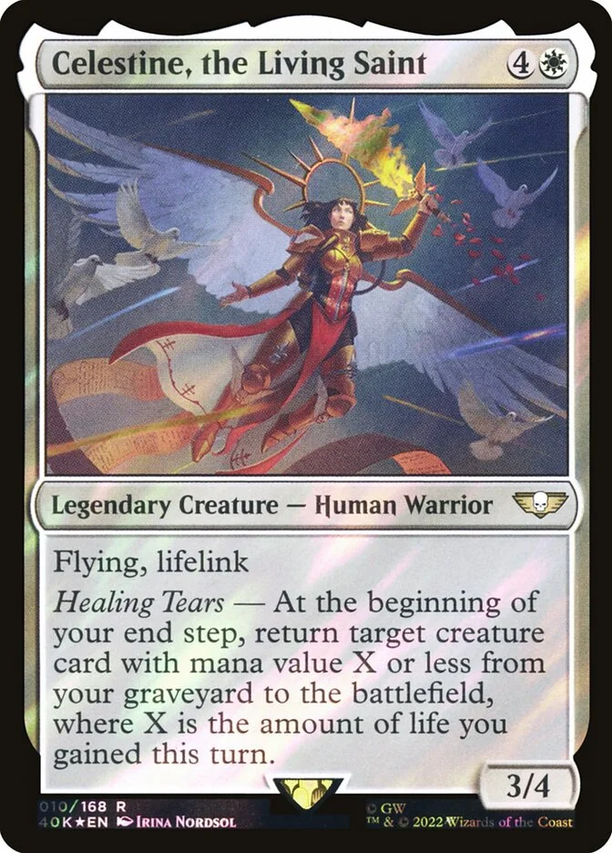 Celestine, the Living Saint 「40K/10★」「EN」