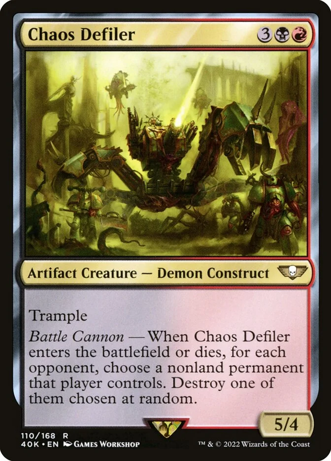 Chaos Defiler 「40K/110」「EN」