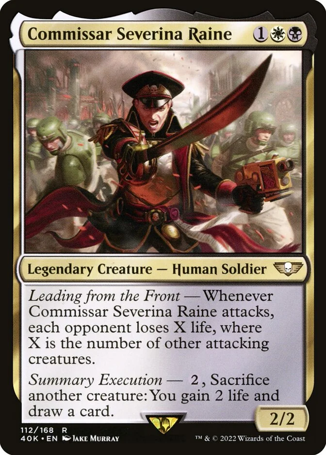 Commissar Severina Raine 「40K/112」「EN」
