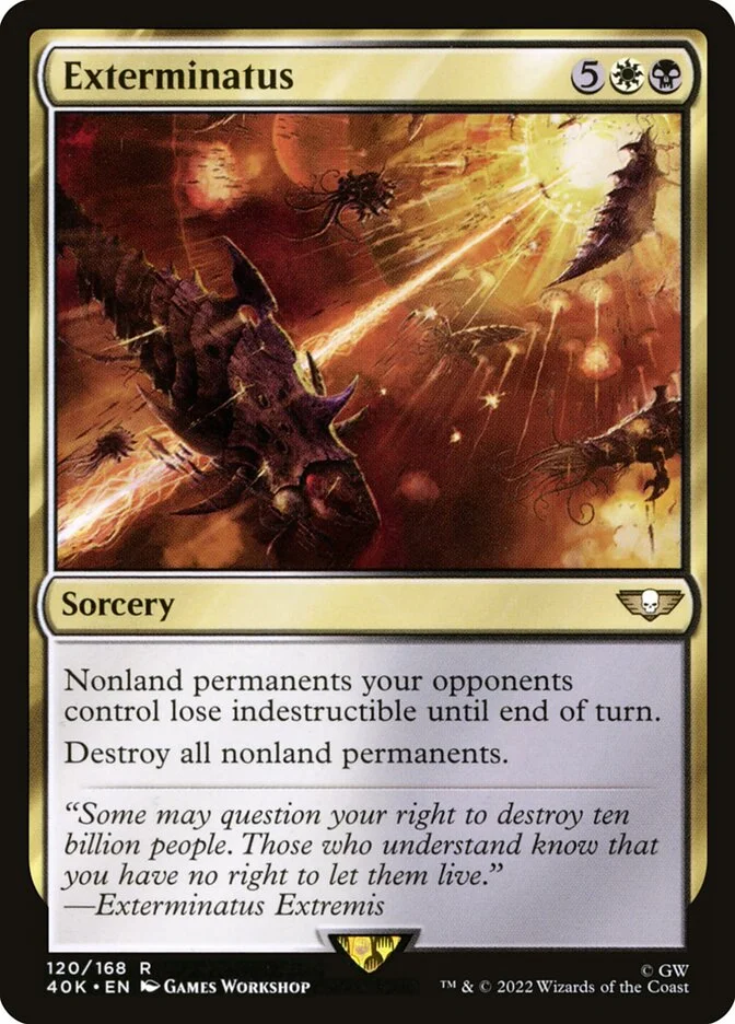Exterminatus 「40K/120」「EN」