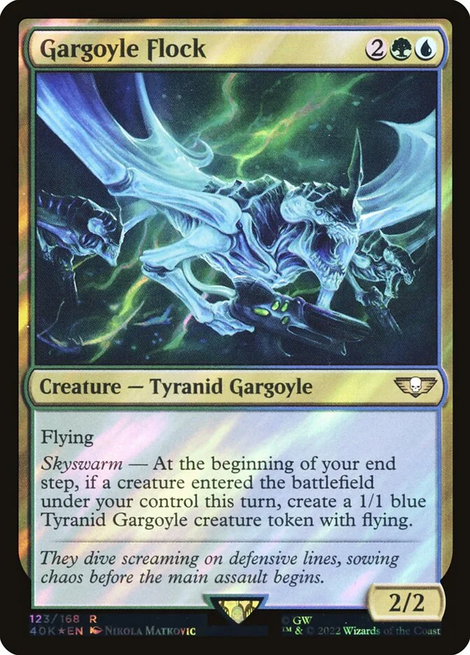 Gargoyle Flock 「40K/123★」「EN」