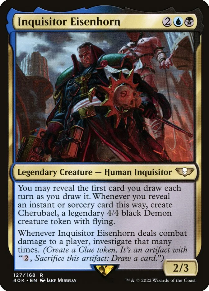 Inquisitor Eisenhorn 「40K/127」「EN」