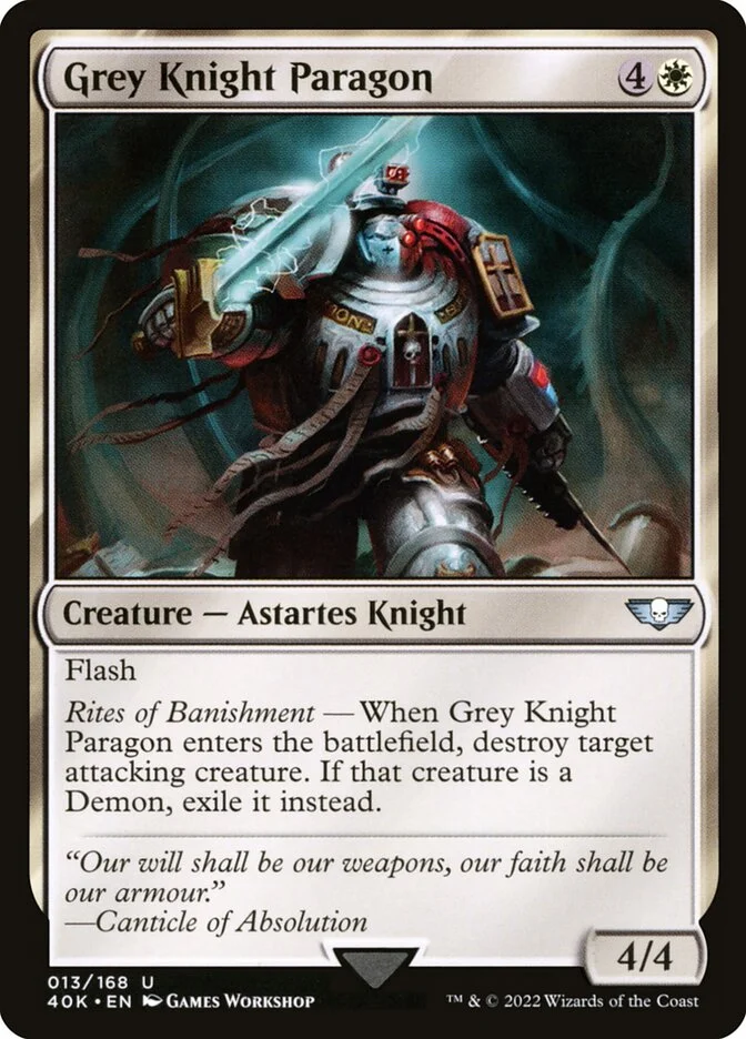 Grey Knight Paragon 「40K/13」「EN」