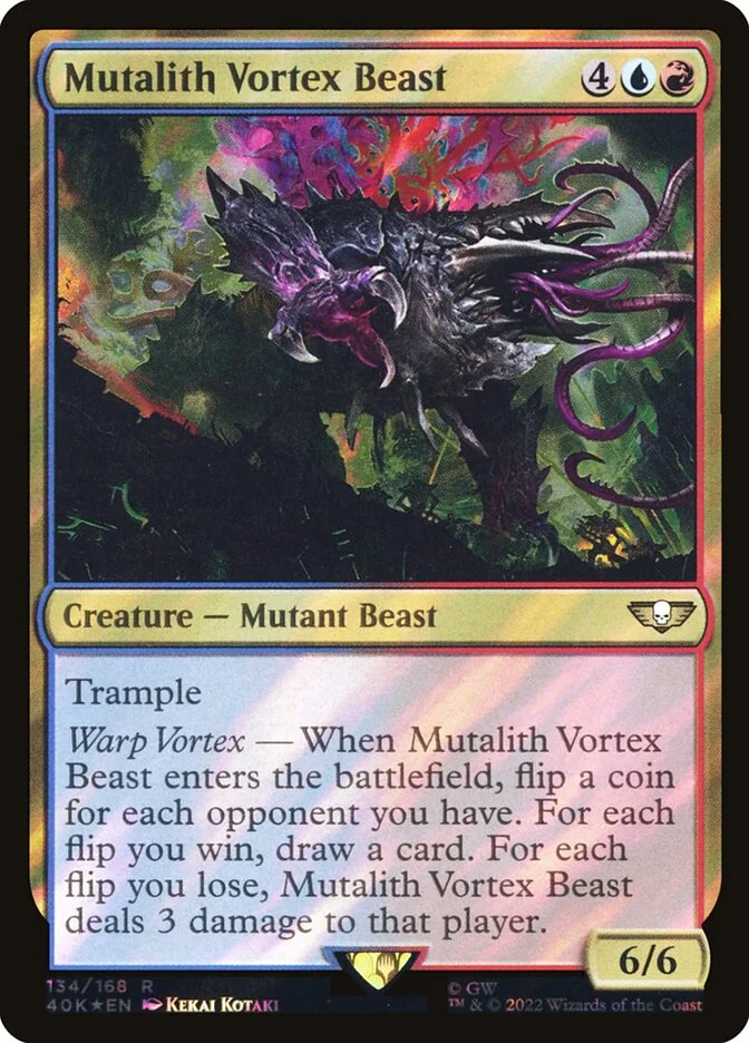 Mutalith Vortex Beast 「40K/134★」「EN」