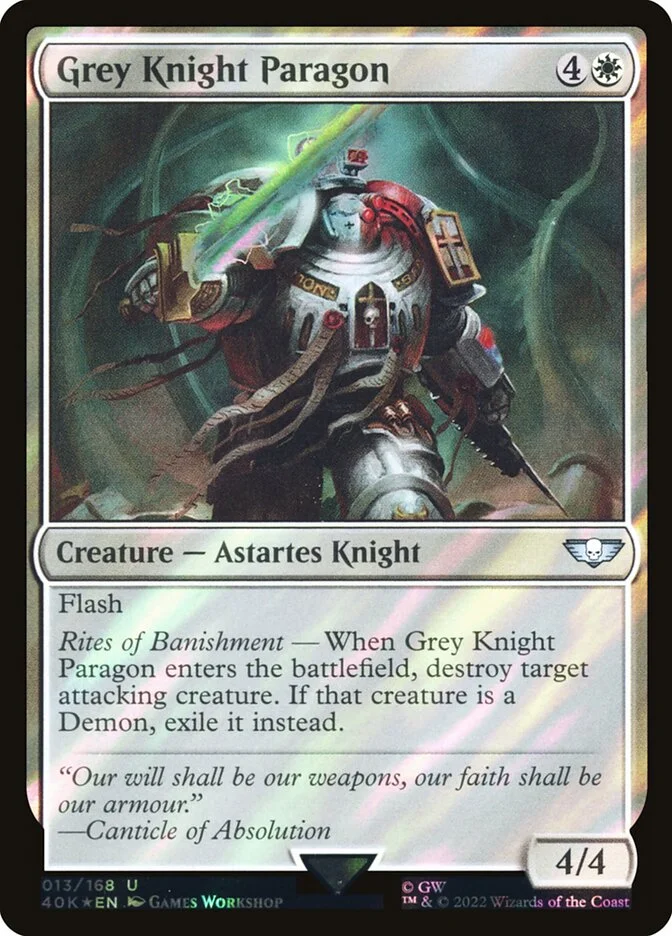 Grey Knight Paragon 「40K/13★」「EN」