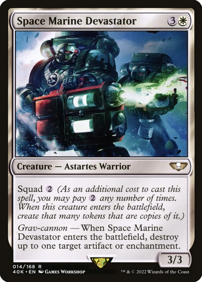 Space Marine Devastator 「40K/14」「EN」