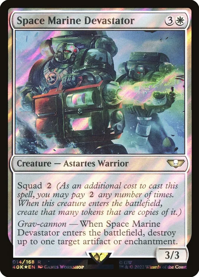 Space Marine Devastator 「40K/14★」「EN」