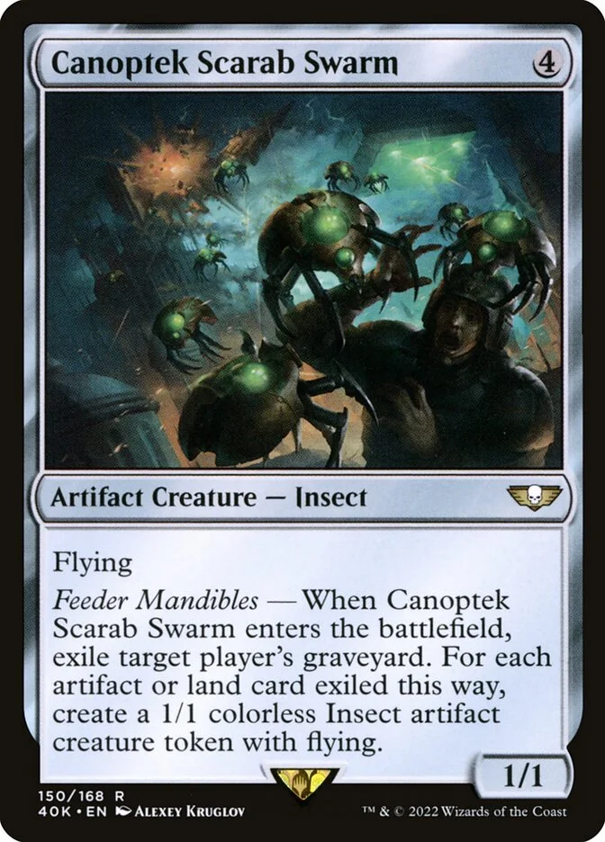 Canoptek Scarab Swarm 「40K/150」「EN」