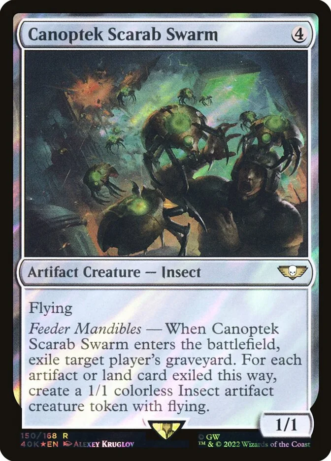 Canoptek Scarab Swarm 「40K/150★」「EN」