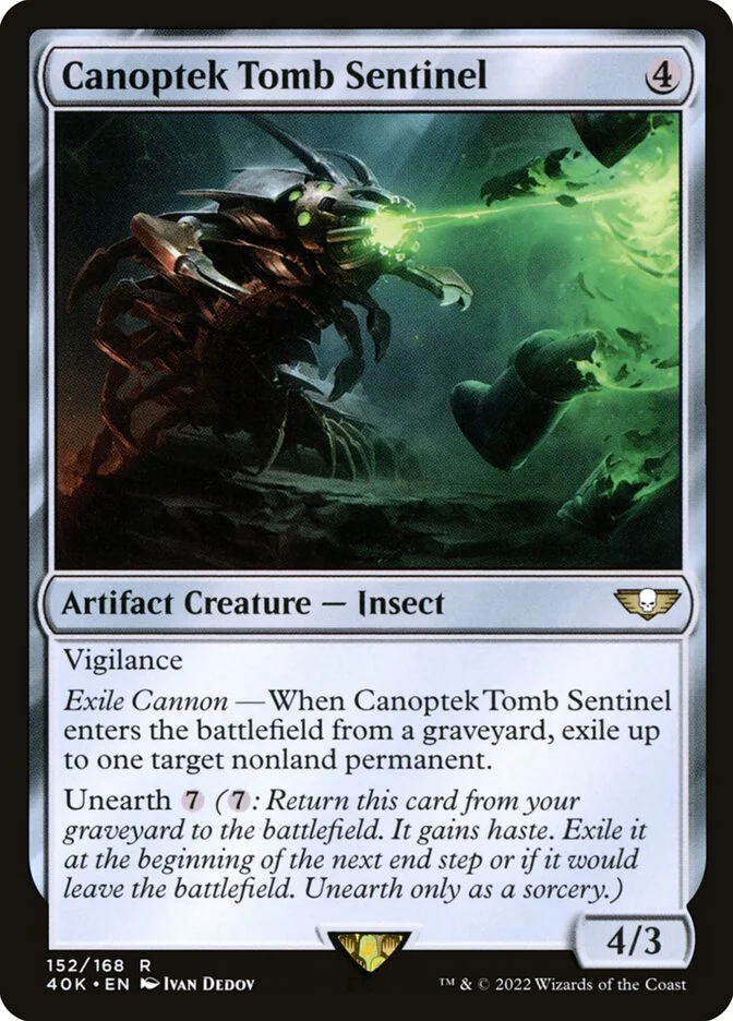 Canoptek Tomb Sentinel 「40K/152」「EN」
