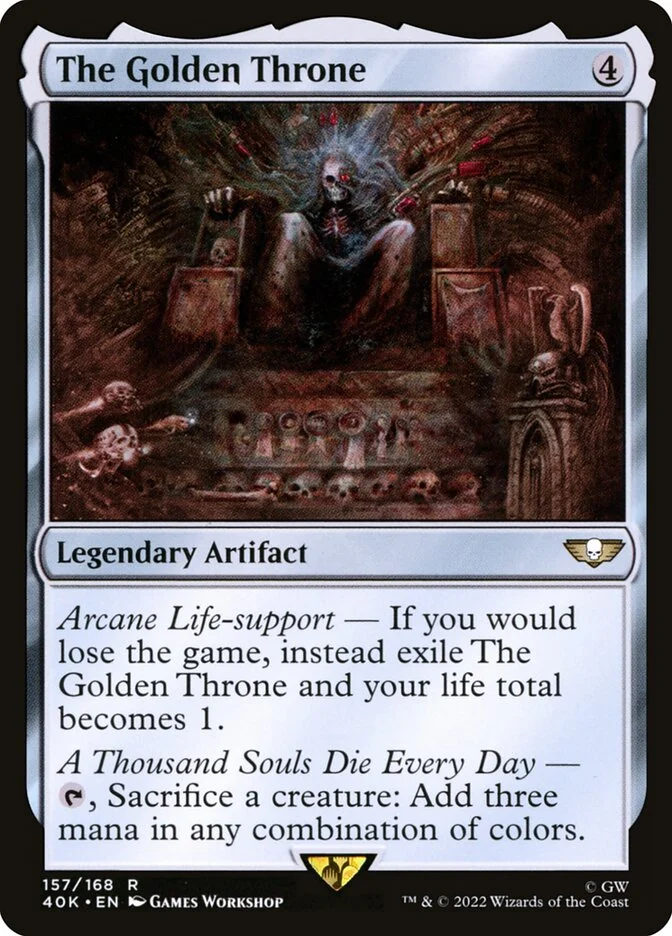 The Golden Throne 「40K/157」「EN」