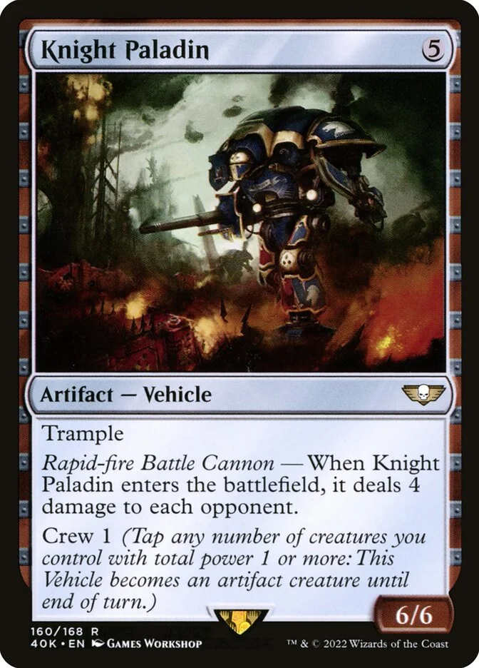 Knight Paladin 「40K/160」「EN」