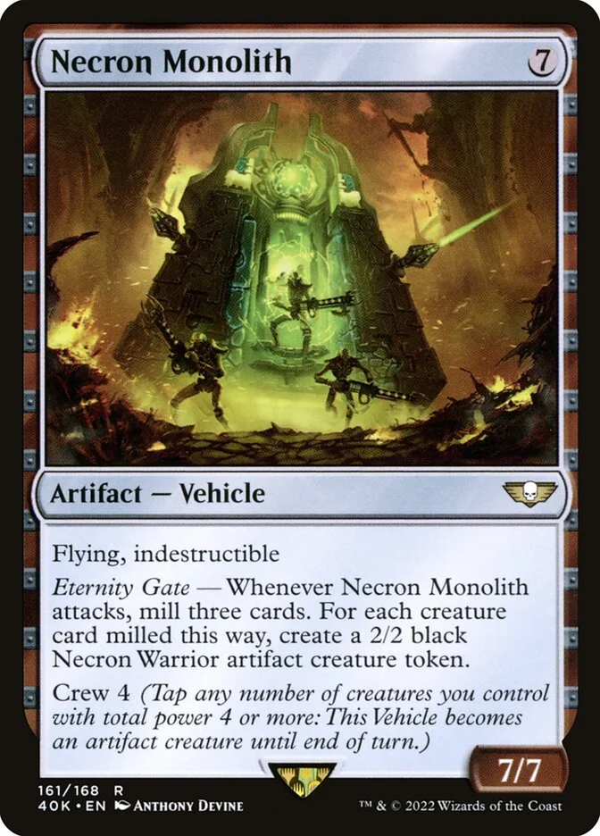 Necron Monolith 「40K/161」「EN」