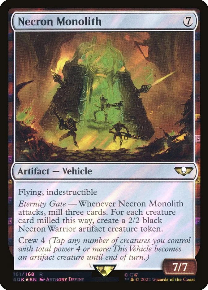 Necron Monolith 「40K/161★」「EN」