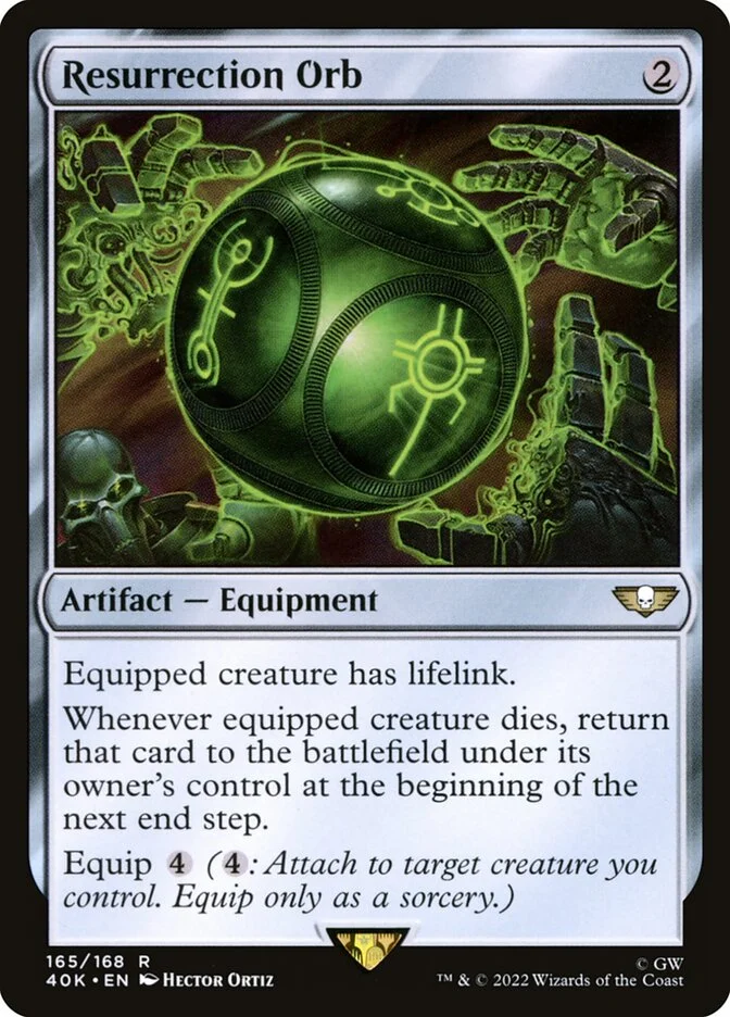 Resurrection Orb 「40K/165」「EN」