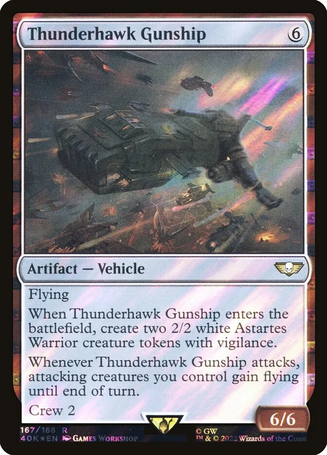 Thunderhawk Gunship 「40K/167★」「EN」