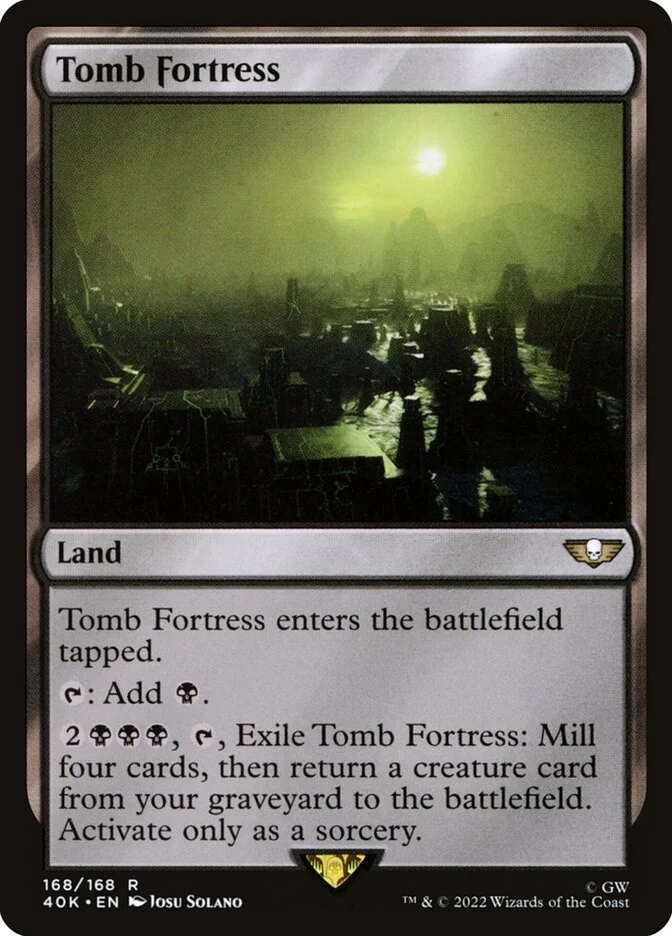 Tomb Fortress 「40K/168」「EN」